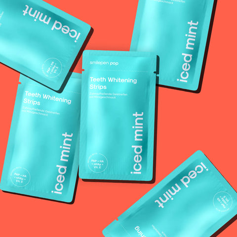 POP Oral Beauty Teeth Whitening Strips - Iced Mint