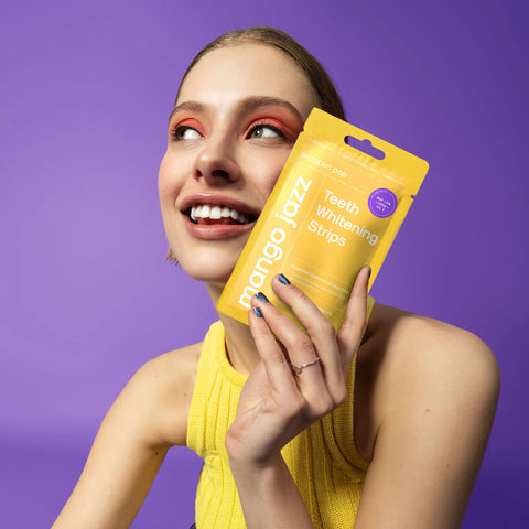 POP Oral Beauty Teeth Whitening Strips - Mango Jazz