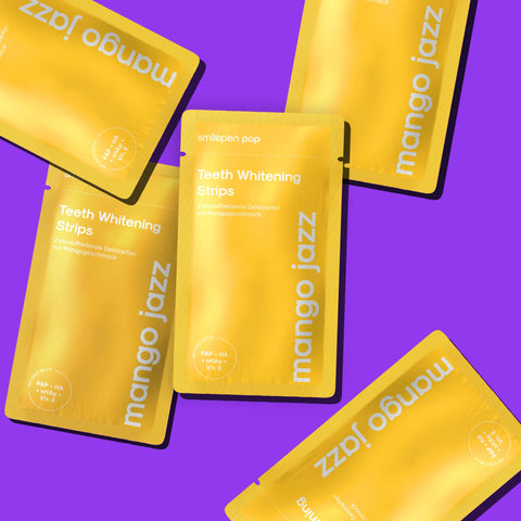 POP Oral Beauty Teeth Whitening Strips - Mango Jazz