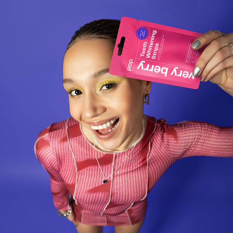 POP Oral Beauty Teeth Whitening Strips - Very Berry