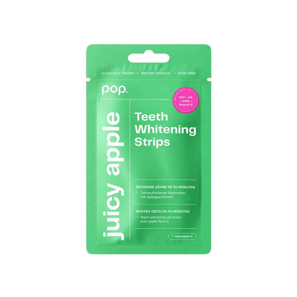 POP Oral Beauty Teeth Whitening Strips - Juicy Apple