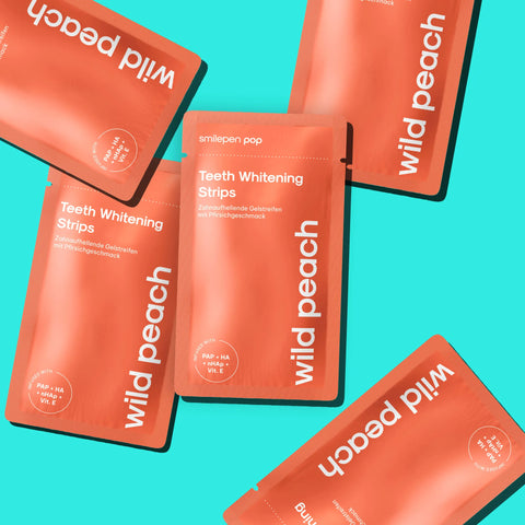 POP Oral Beauty Teeth Whitening Strips  - Wild Peach