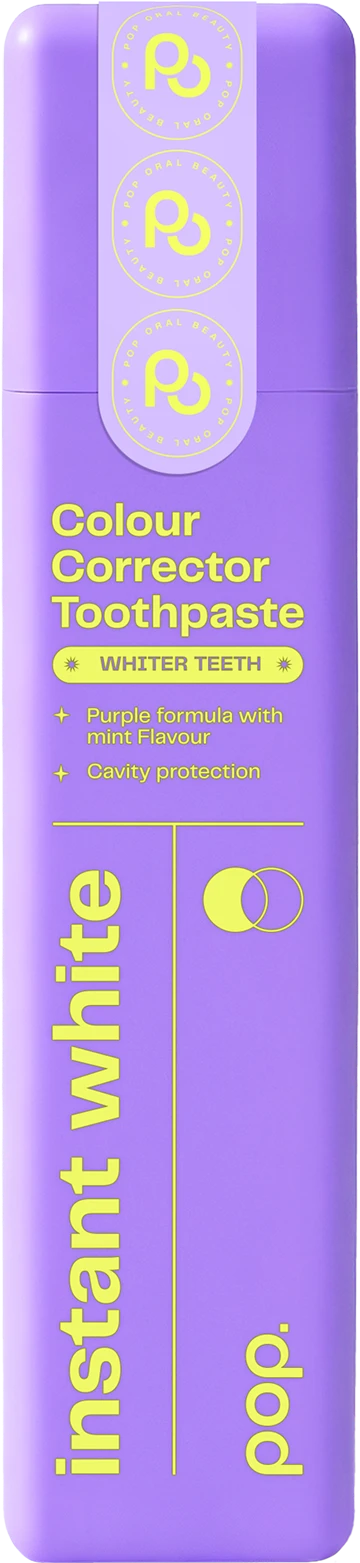 Colorforms Toothpaste Topper Colour Corrector Toothpaste – POP Oral Beauty