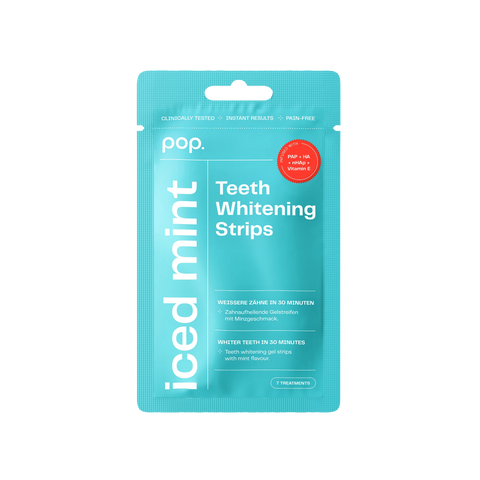 POP Oral Beauty Teeth Whitening Strips - Iced Mint