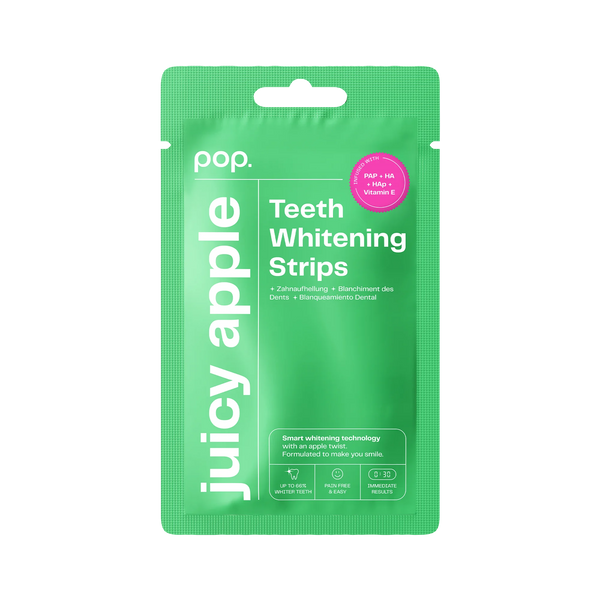 POP Oral Beauty Teeth Whitening Strips  - Juicy Apple