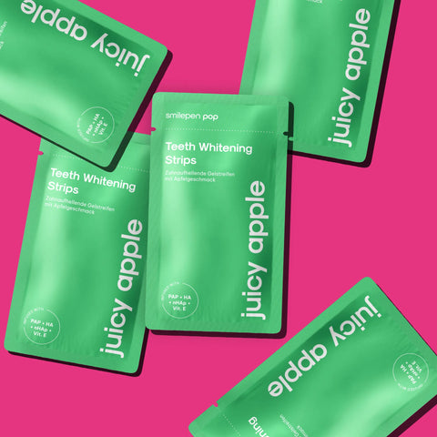 POP Oral Beauty Teeth Whitening Strips  - Juicy Apple