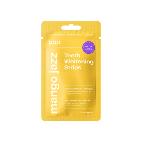 POP Oral Beauty Teeth Whitening Strips  - Mango Jazz