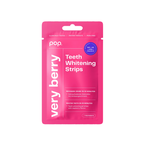 POP Oral Beauty Teeth Whitening Strips  - Very Berry