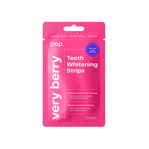 POP Oral Beauty Teeth Whitening Strips  - Very Berry