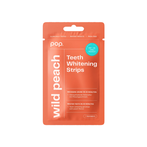 POP Oral Beauty Teeth Whitening Strips  - Wild Peach