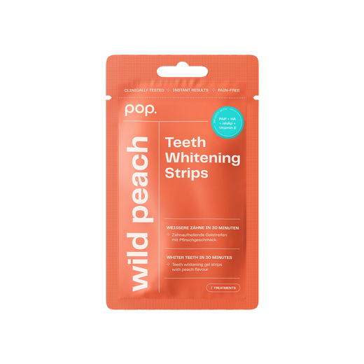 POP Oral Beauty Teeth Whitening Strips  - Wild Peach