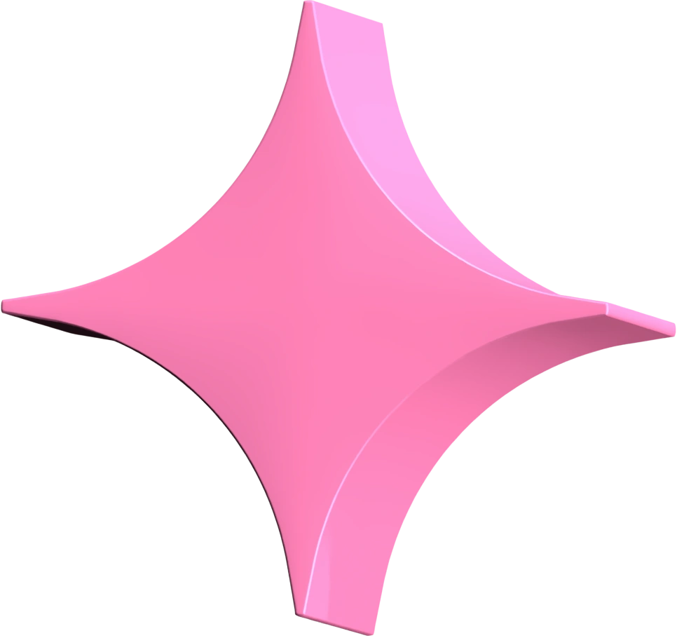 3D Pink Sparkle